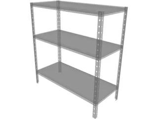 Basement Rack 3D Model