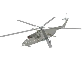 Mil Mi-6 Hook 3D Model