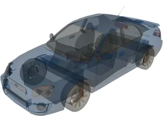 Subaru Impreza 3D Model