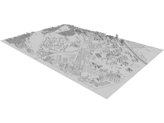 Southeast Vienna 3D Model