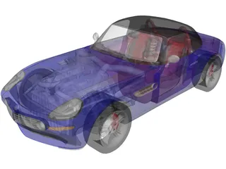 BMW Z8 Convertible 3D Model