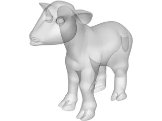 Little Lamb 3D Model