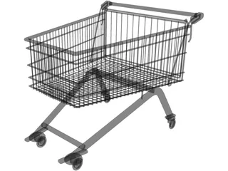 Shopping Cart 3D Model