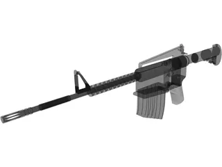 M4A1 Carbine 3D Model