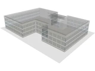 Commercial Center 3D Model