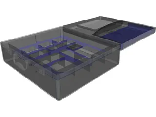 Aluminium Case 3D Model