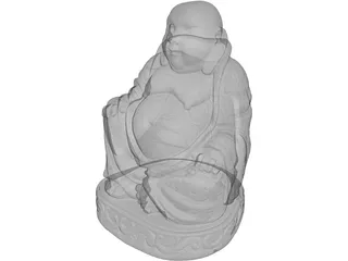 Buddha Statue 3D Model