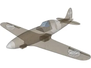 Macchi C.202 Folgore 3D Model