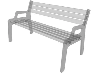 Bench 3D Model