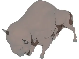 Buffalo 3D Model