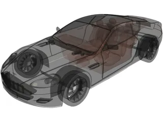 Aston Martin DB9 3D Model