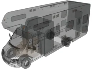 Camper 3D Model