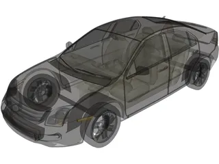 Ford Fusion 3D Model