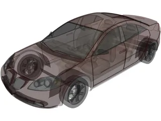 Pontiac G6 3D Model