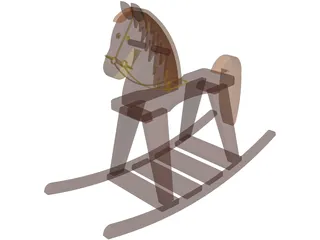 Rocking Horse 3D Model