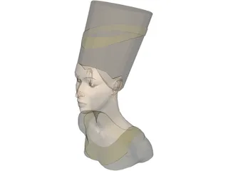 Nefertiti Head 3D Model