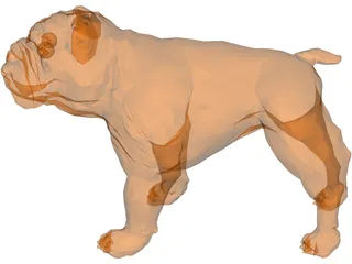 Bulldog 3D Model