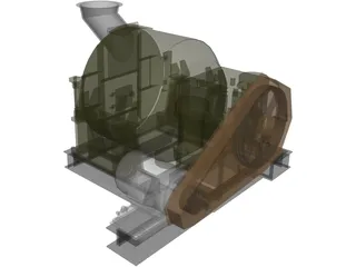 Centrifuga 3D Model