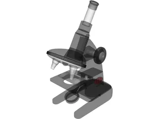 Microscope 3D Model