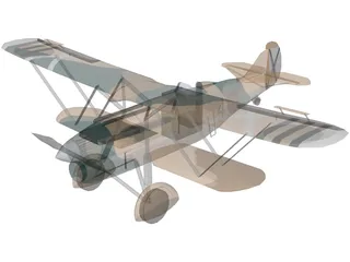 Fiat CR.32 3D Model