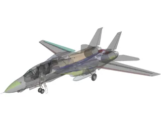 F-14A Tomcat 3D Model