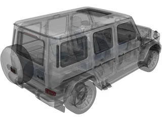 Mercedes-Benz G63 AMG (2019) 3D Model