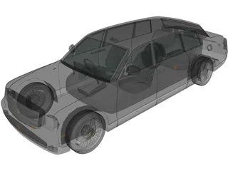 Toyota Century Royal (2006) 3D Model