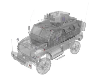 International MaxxPro 3D Model