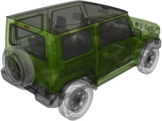 Suzuki Jimny (2019) 3D Model