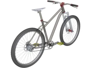 Mountain Bike 3D Model