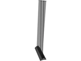 Stand Roll Up 3D Model