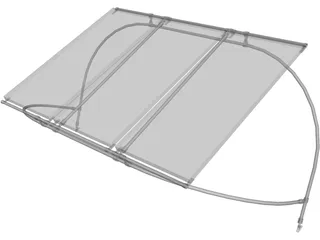 Sprayhood Solar Panels 3D Model