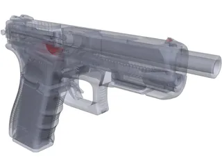 Glock 17C 3D Model
