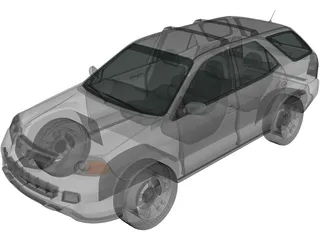 Acura MDX (2003) 3D Model