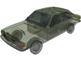 Audi 80 GLS (1976) 3D Model