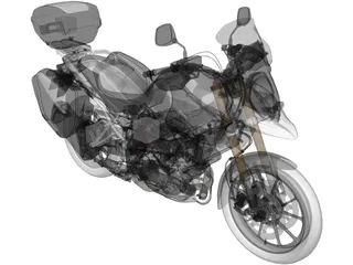 Suzuki V-Storm 1000 3D Model