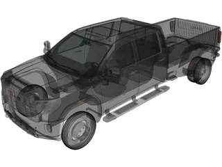 GMC Sierra 3500HD (2019) 3D Model