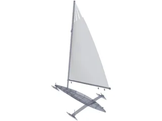 Iceboat DN-60 3D Model