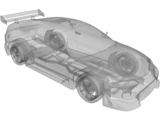 Mitsubishi Eclipse (1995) 3D Model