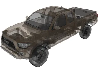 Toyota Tacoma TRD (2016) 3D Model