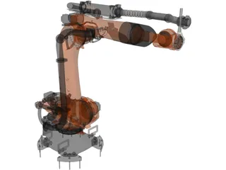 KUKA Quantec KR-120 R2700-2 3D Model