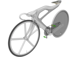 Road Bike Concept 3D Model