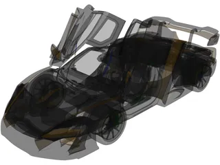 McLaren Senna (2019) 3D Model
