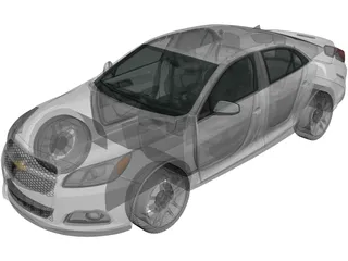 Chevrolet Malibu (2013) 3D Model