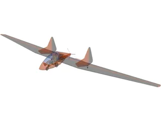 Fauvel AV-361 3D Model