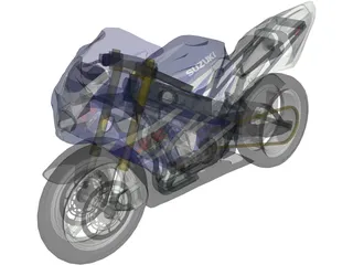 Suzuki GSX-R 1000 (2003) 3D Model