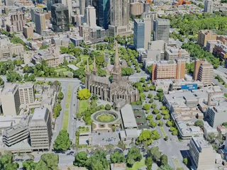 Melbourne City, Australia (2019) 3D Model