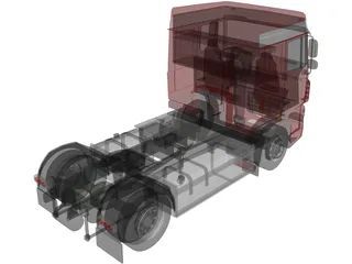 DAF XF 3D Model