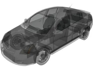 Nissan Sentra (2008) 3D Model