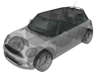 Mini Cooper S (2011) 3D Model